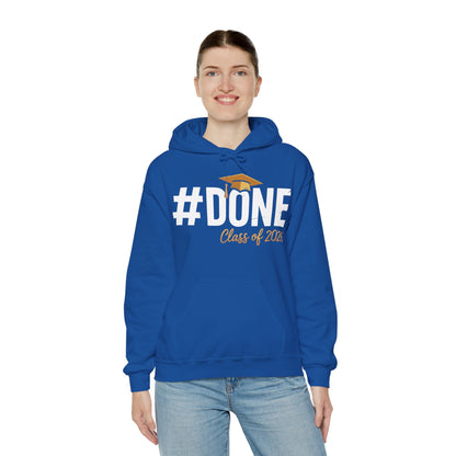 #Done Class of 2026 Graduation So Done Senior 2026 Grad Hoodie For Men Women