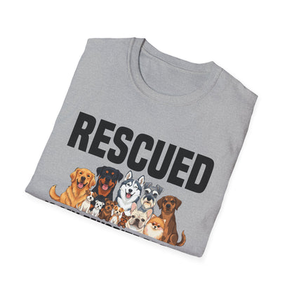 Rescued is My Favorite Breed Animal Rescue T-Shirt