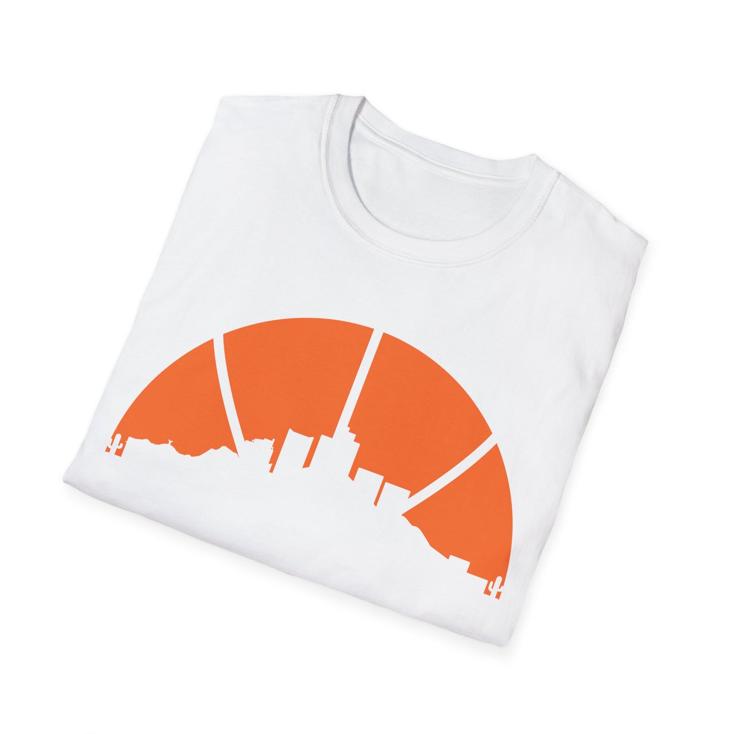 Phoenix Skyline Basketball B-Ball Arizona City Retro T-Shirt For Men Women