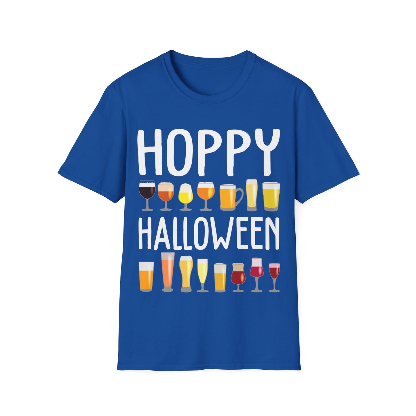 Funny Hoppy Halloween Halloween Beer Drinking Party T-Shirt Men Women