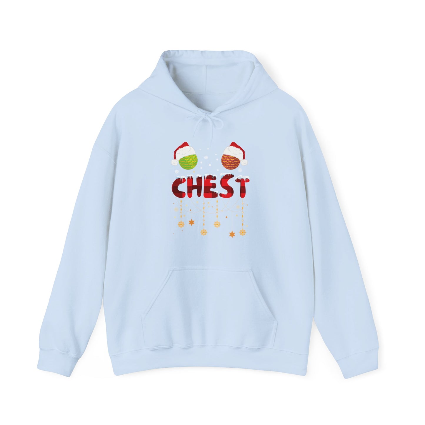 Chest Nuts Matching Chestnuts Funny Christmas Couples Chests Hoodie