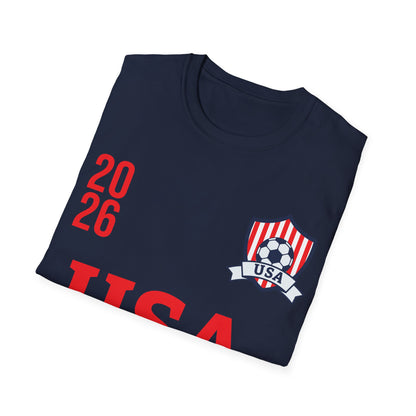 USA Soccer Tee Flag Football Shirt Gift 2026 T-Shirt