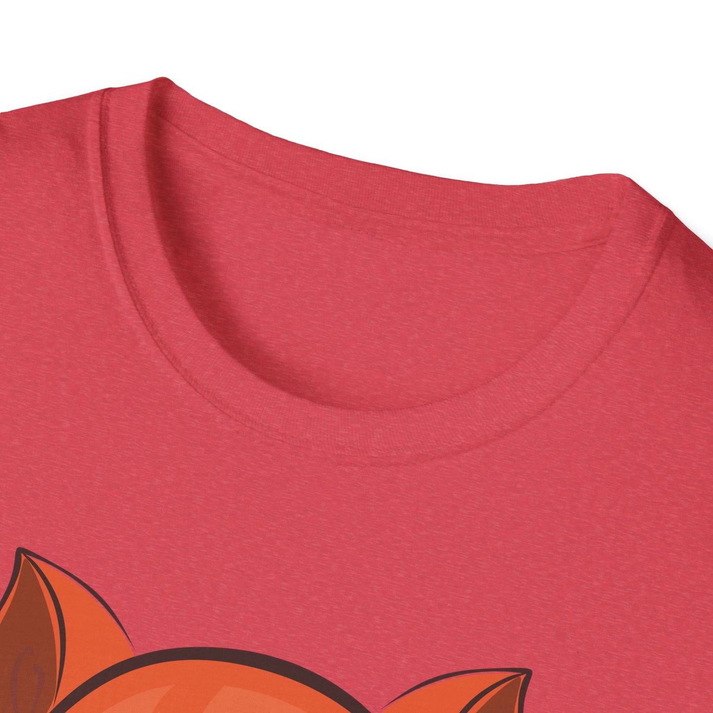 Fox Eating Ramen Kawaii Tee Japanese Cute Lovely Tank Top Men Women