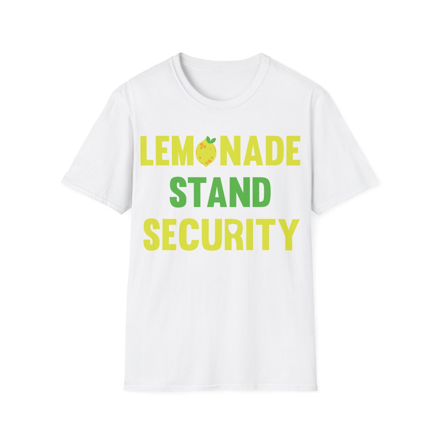 Funny Lemonade Stand Security Summer T-Shirt For Men Women T-Shirt