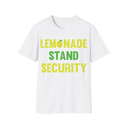 Funny Lemonade Stand Security Summer T-Shirt For Men Women T-Shirt