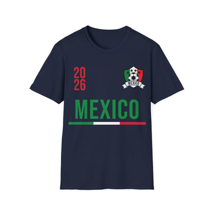 Mexico Soccer Jersey Tee Flag Football Gift 2026 T-Shirt