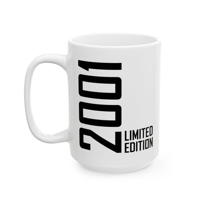 25th Birthday 25 Years 2001 Gift Coffee Mug For Men Women