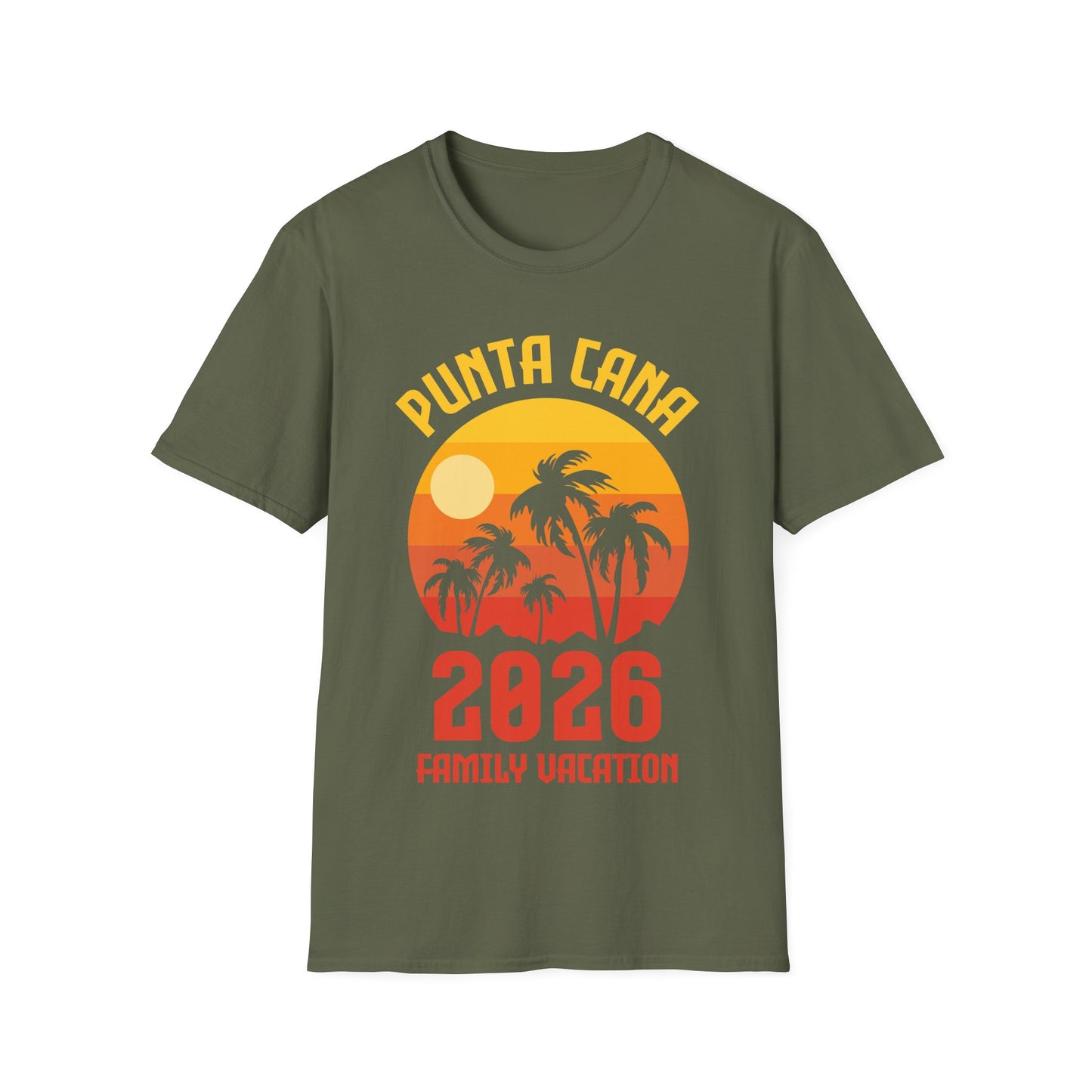 Punta Cana 2026 Family Vacation Vacay Beach Summer Holiday T-Shirt