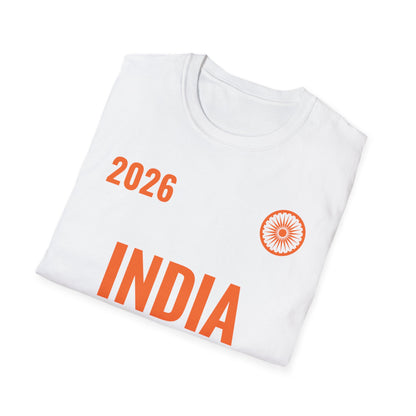 India T-Shirt Cricket Lovers Fan Team Support 2026