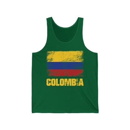 Colombia Columbian Flag Outfit Tank Top For Men Women Tank Top