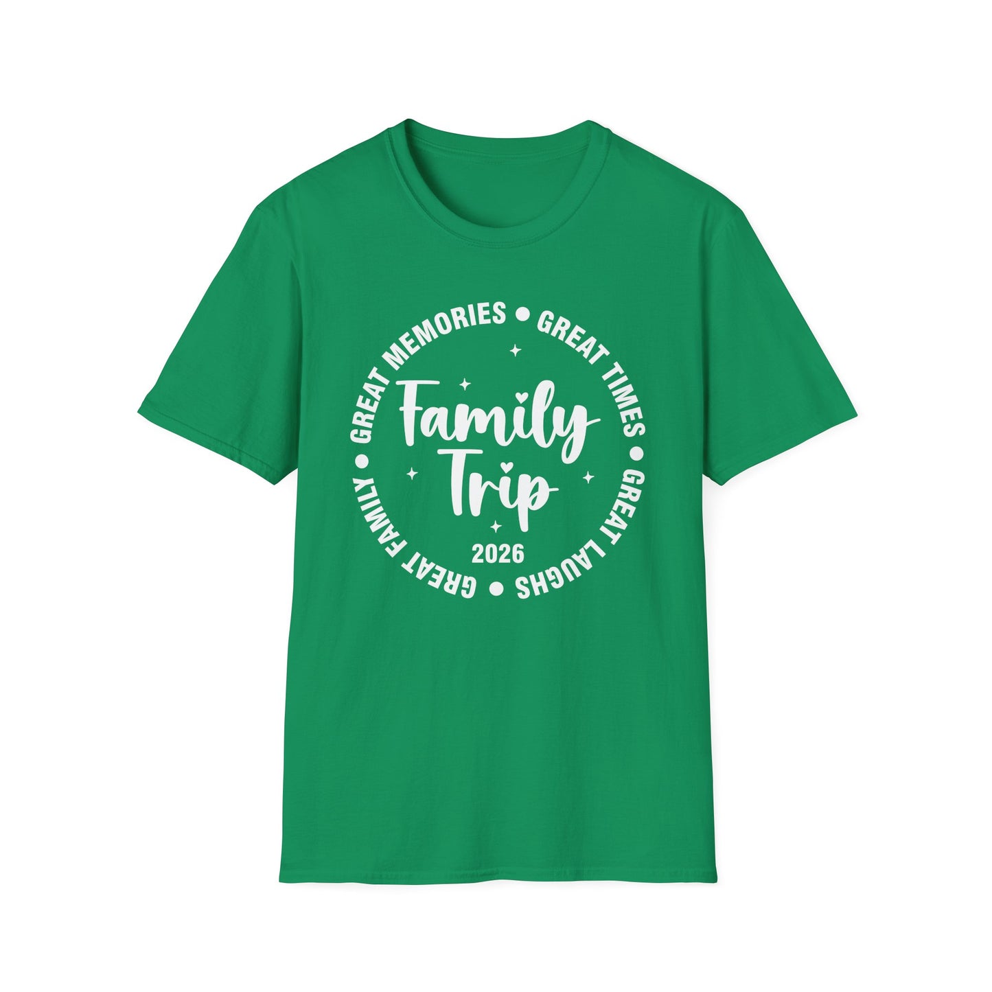 Family Trip Vacation 2026 Matching Summer Group T-Shirt For Men Women
