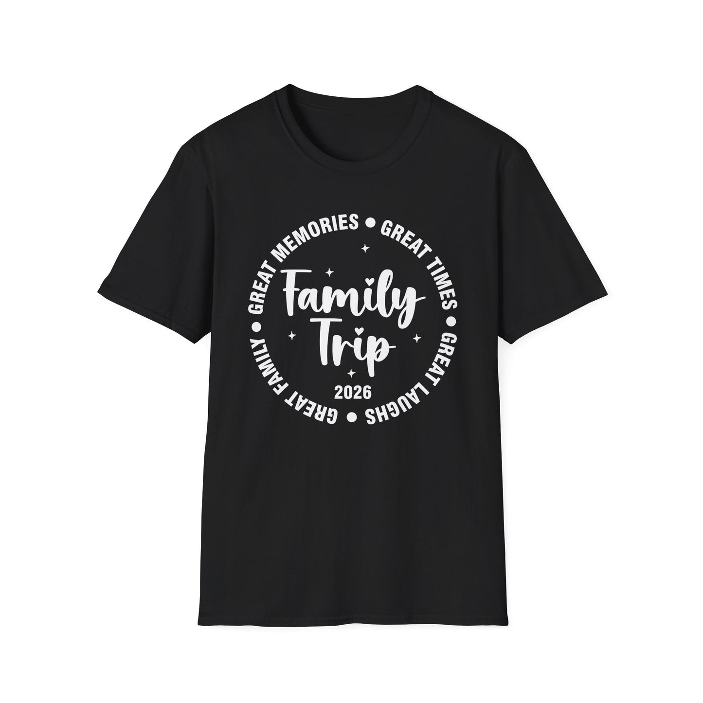 Family Trip Vacation 2026 Matching Summer Group T-Shirt For Men Women