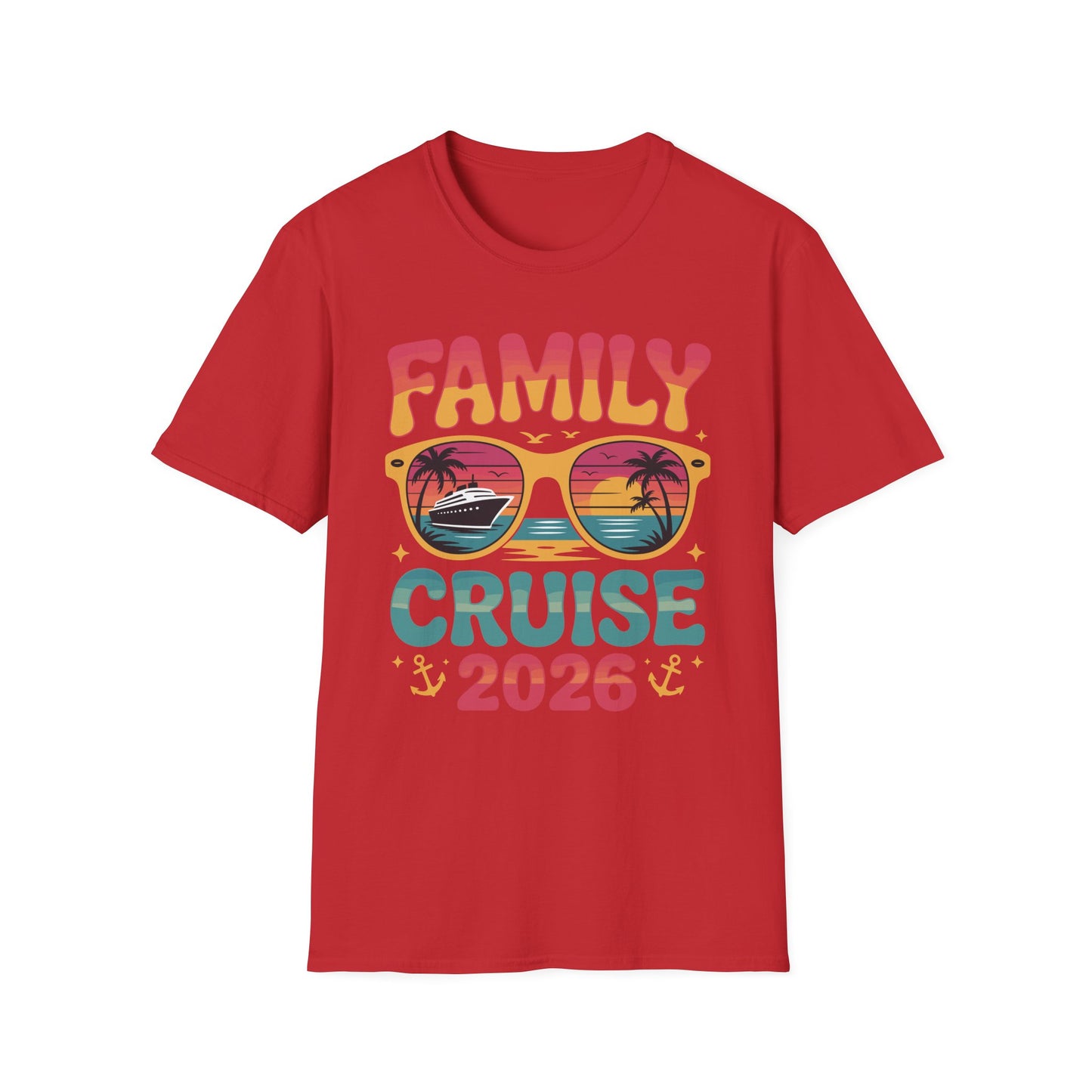 Family Cruise 2026 Summer Vacation Matching Family Cruise T-Shirt For Men Women