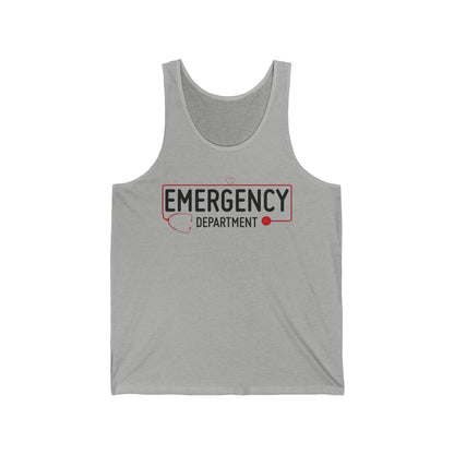 Emergency Department Emergency Room Healthcare Nursing Nurse Tank Top For Men Women Tank Top