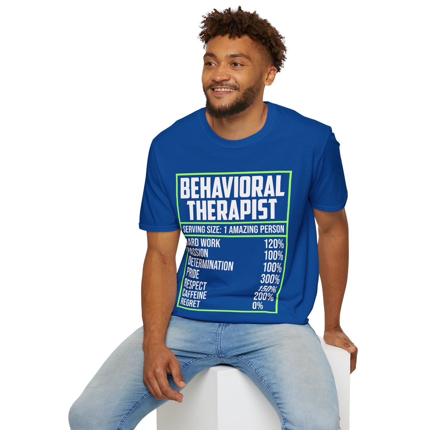 Behavioral Therapist Facts Analyst Behavior Tech SPED Teacher Autism T-Shirt