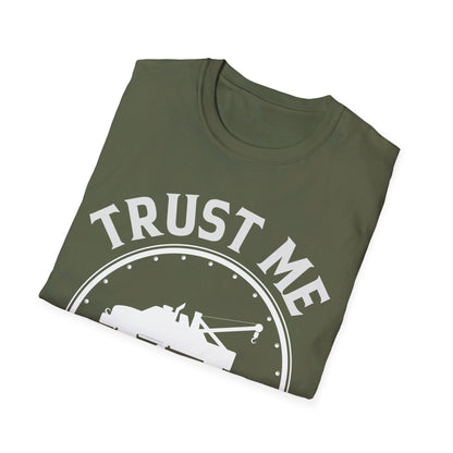 Trust Me I Will Get You On My Bed Tow Truck Driver Birthday Gift T-shirt Men