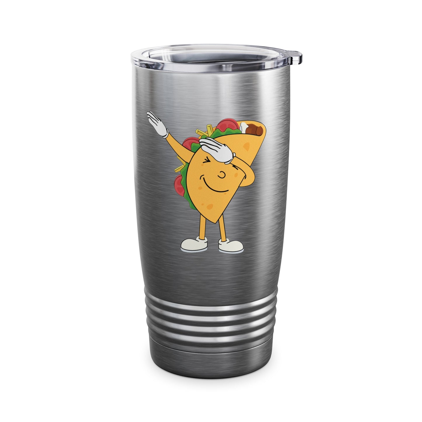 Funny Dabbing Taco Cinco de Mayo Boys Men Mexican Food Dab Tumbler