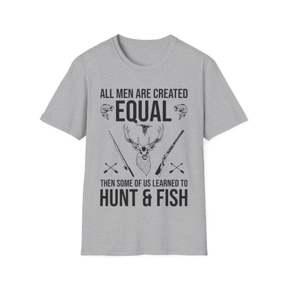 Funny Hunting Some Of Us Learned To Hunt & Fish Gift T-Shirt