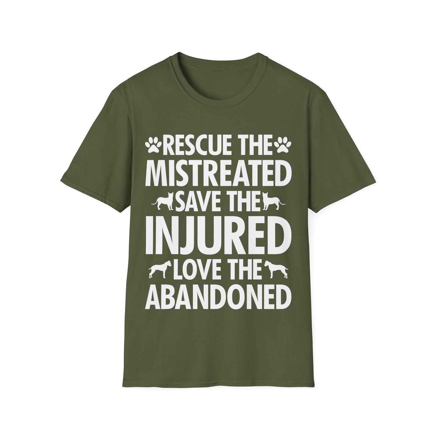 Rescue Pet Adoption Animal Welfare Gift T-shirt For Animal Lovers Men Women T-Shirt