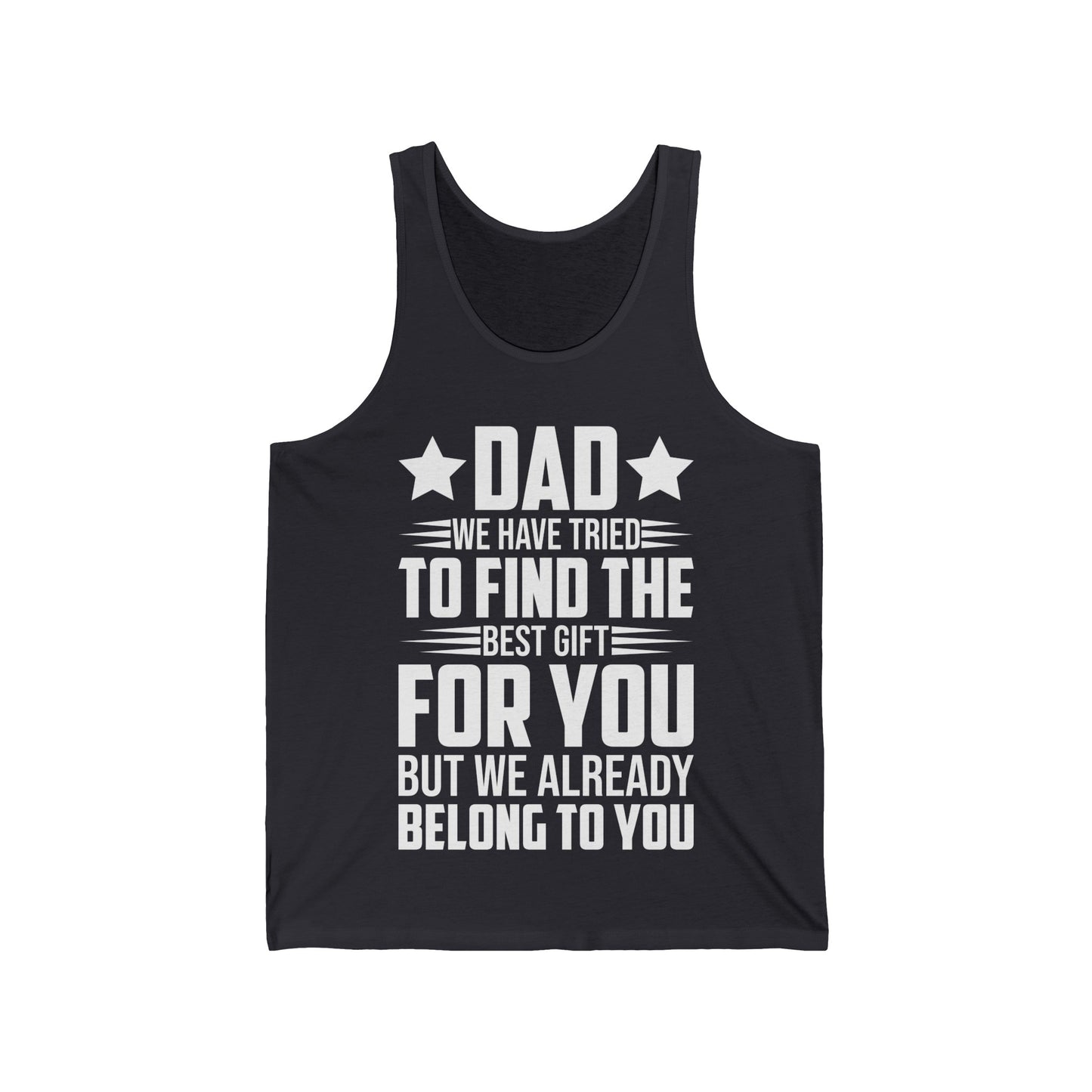 Fathers Day Shirt Funny Dad from Daughter Son Wife for Daddy Tank top