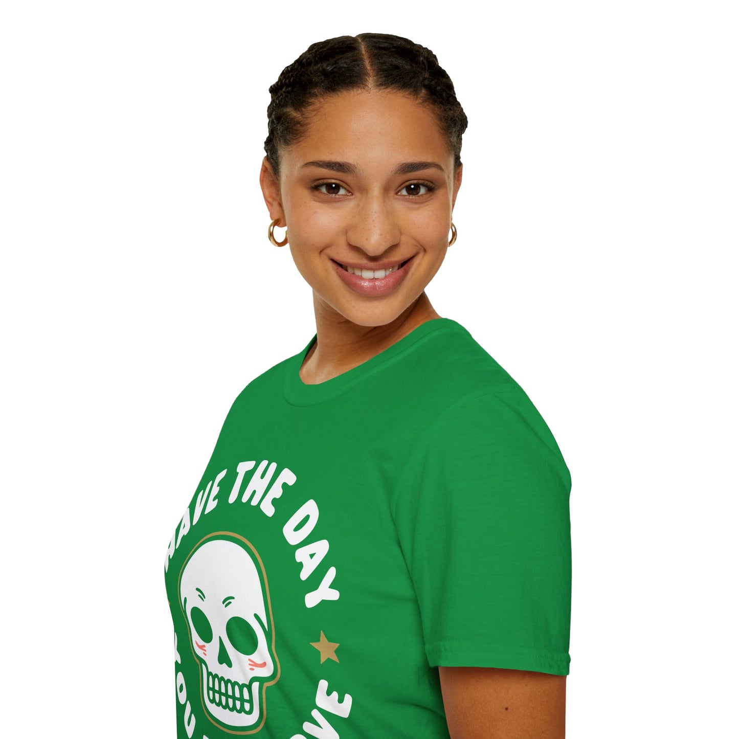 Funny Have The Day You Deserve Skull Sarcastic T-Shirt For Men Women T-Shirt