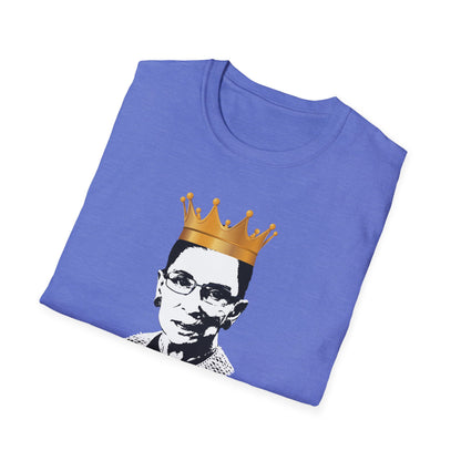 Funny Notorious R.B.G. Progressive Liberal Ruth Bader Ginsburg Crown Tshirt Men