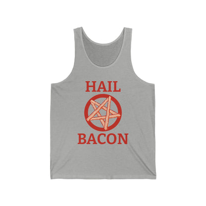 Hail Bacon Funny Bacon Food Lover Foodie Tank Top for Men Hail Bacon Tank Tops