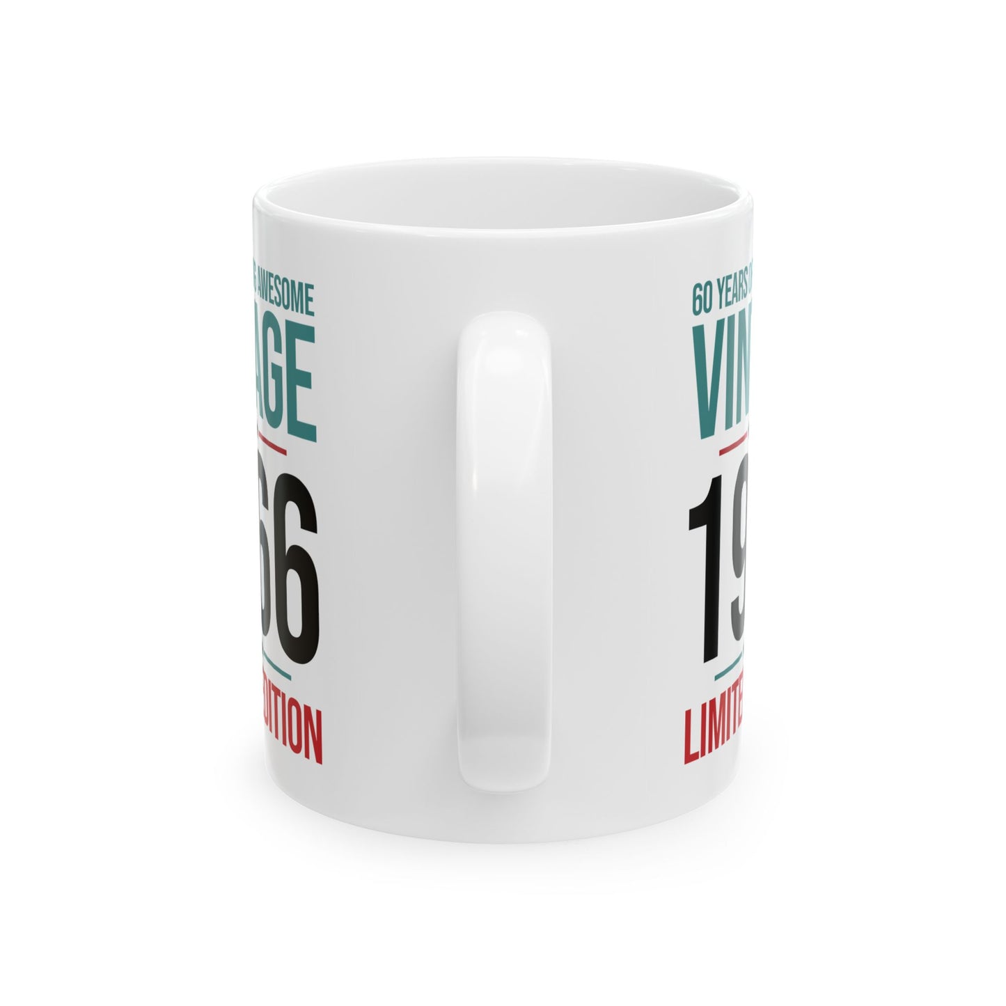 60 Year Old Gifts Vintage 1966 60 Years Awesome 60th Birthday Coffee Mug