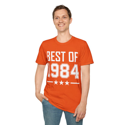 Funny Vintage Best of 1984 40 Year Old Gift 40th Birthday T-Shirt For Men Women T-Shirt