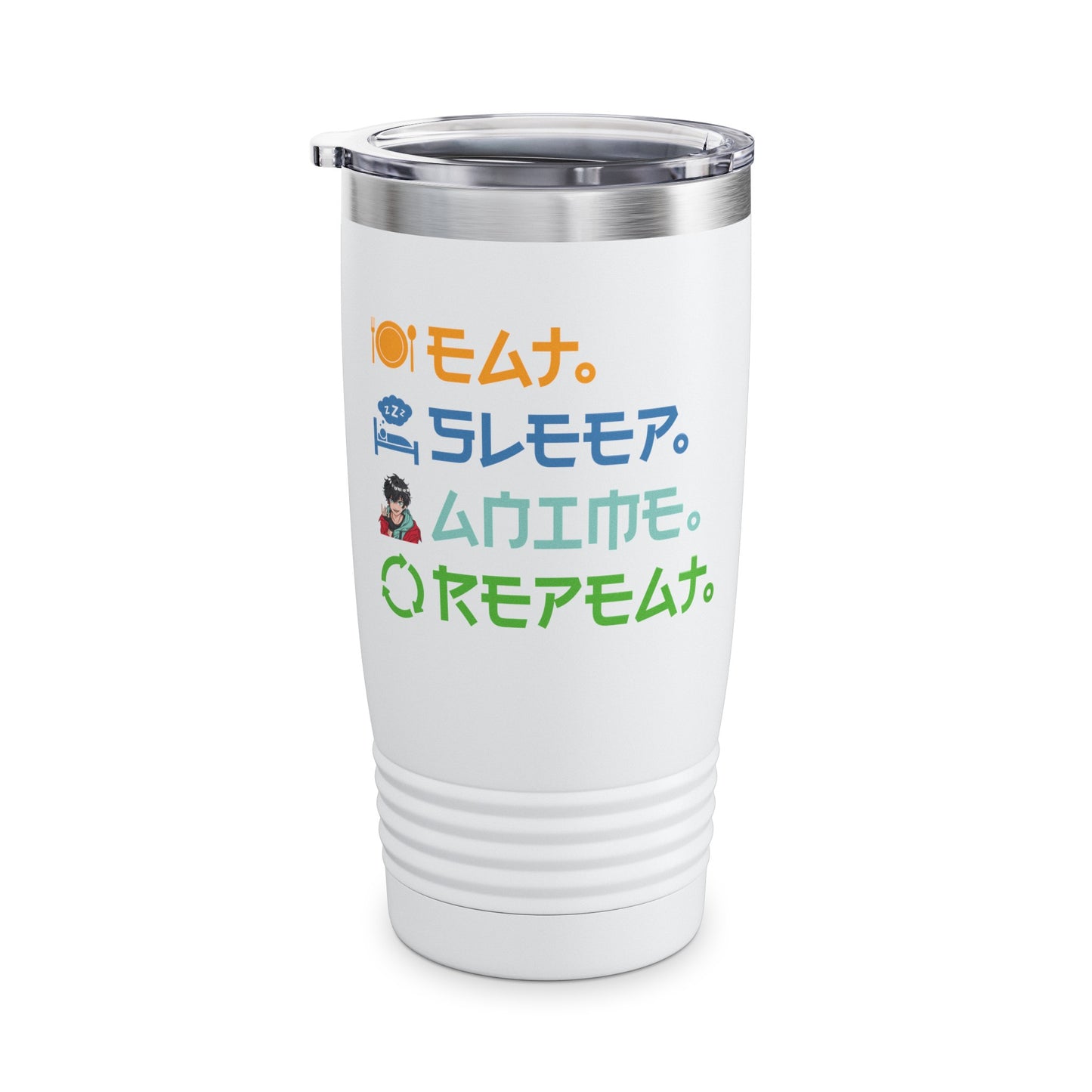 Eat Sleep Anime Repeat Funny Anime Lovers Tumbler For Men Women Tumbler