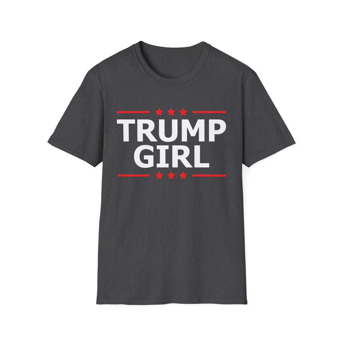 Cute Trump Girl Republican US Flag 2024 Vintage Vote T-Shirt