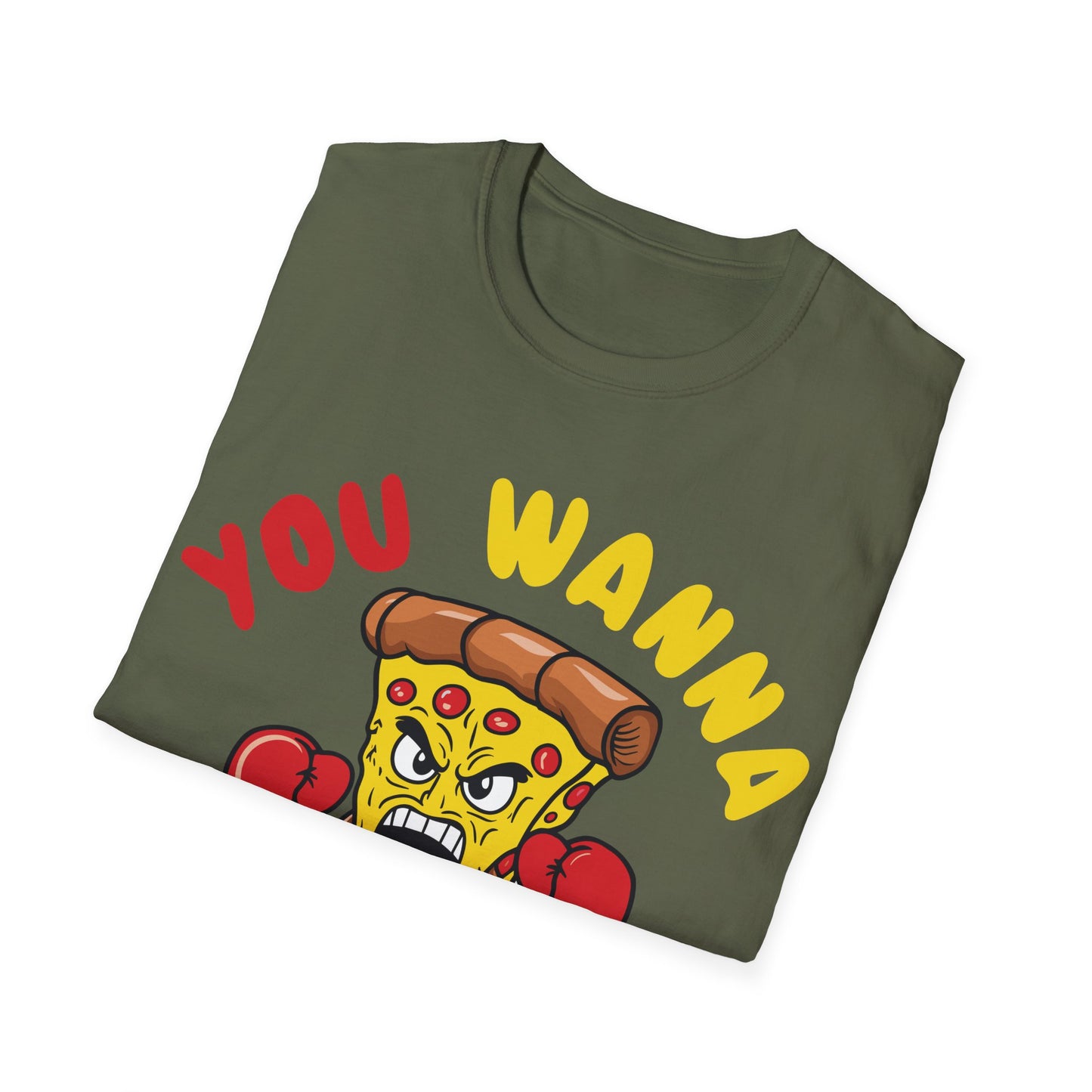 Funny You Wanna Pizza Me Foods Lovers T-Shirt For Men Women T-Shirt