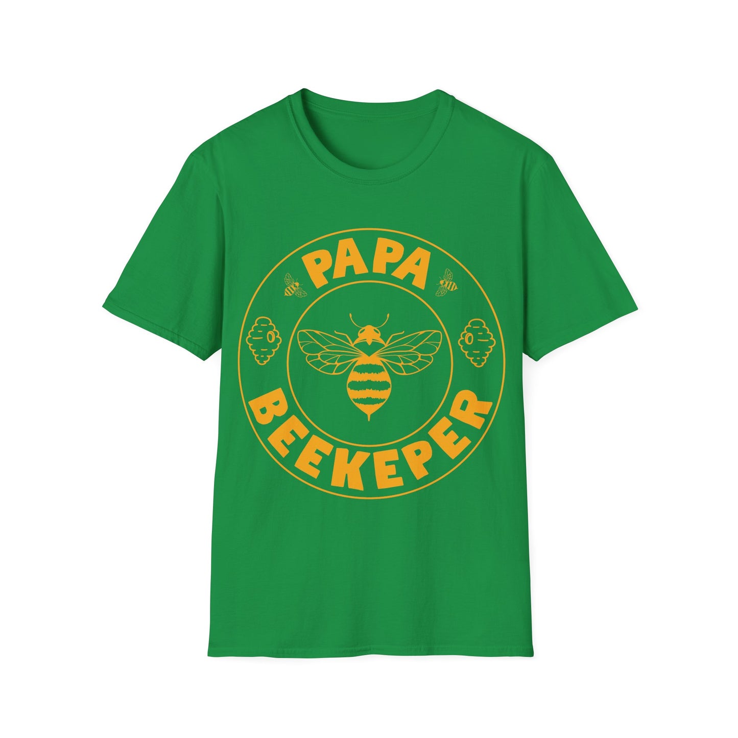 Papa Beekeeper Bee Whisperer Distressed Retro Beekeeping T-Shirt For Men Women T-Shirt
