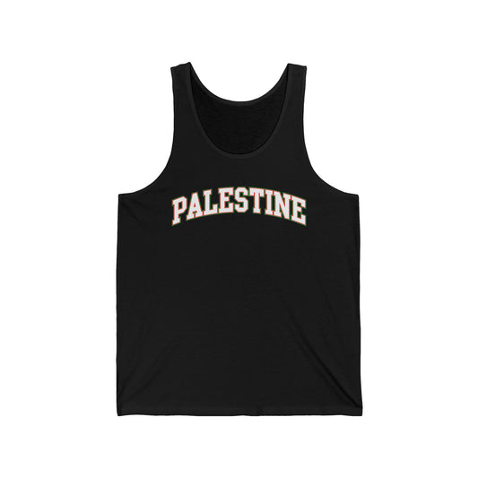 Palestine College Style Texas TX Vintage Sports Tank Top For Men Women Tank Top