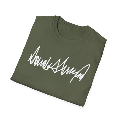 President Trump Signature Inauguration 2026 47th MAGA US Tee T-Shirt For Men Women