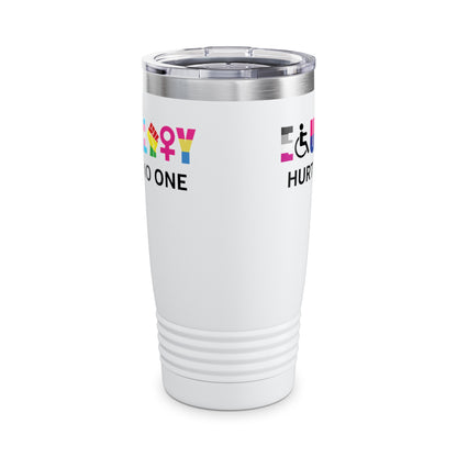 Equality Hurts No One LGBT Black Disabled Women Right Kind Pride Tumbler