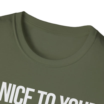 Funny Be Nice to Bartender Bar Pub Bartending T-Shirt Men Women