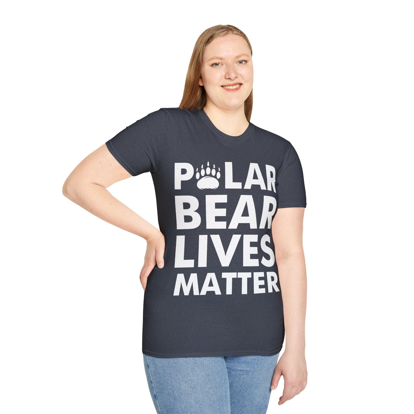 Polar Bear Lives Matter Arctic Save the Bears Animals Endangered T-Shirt