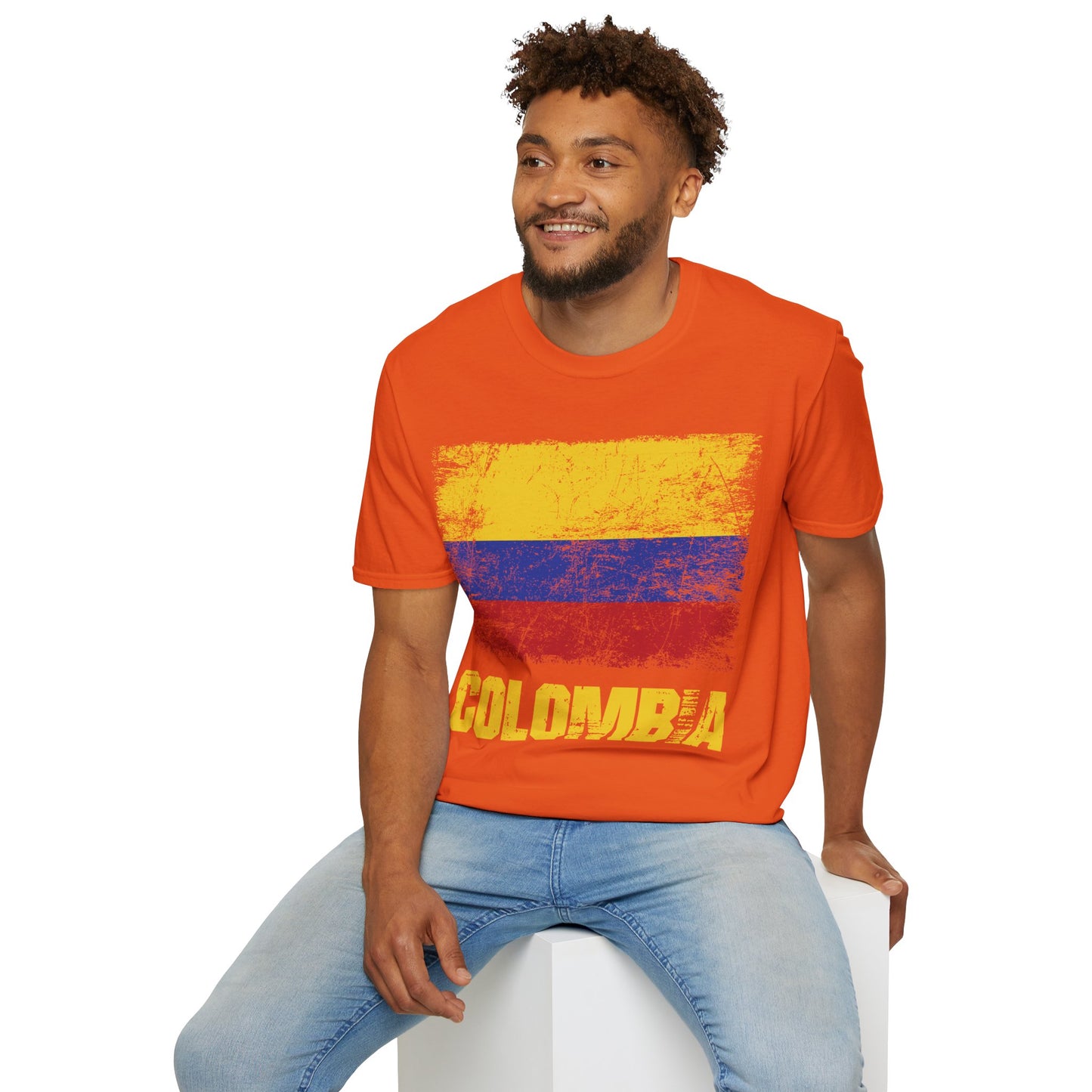 Colombia Columbian Flag Outfit T-Shirt For Men Women T-Shirt