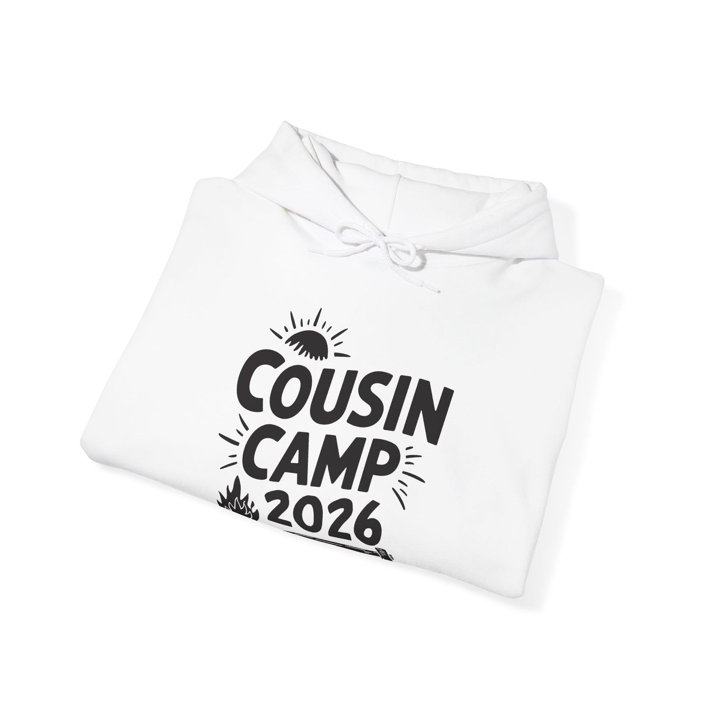 Cousin Camp 2026 Summer Vacation Trip Matching Family Hoodie For Men Women