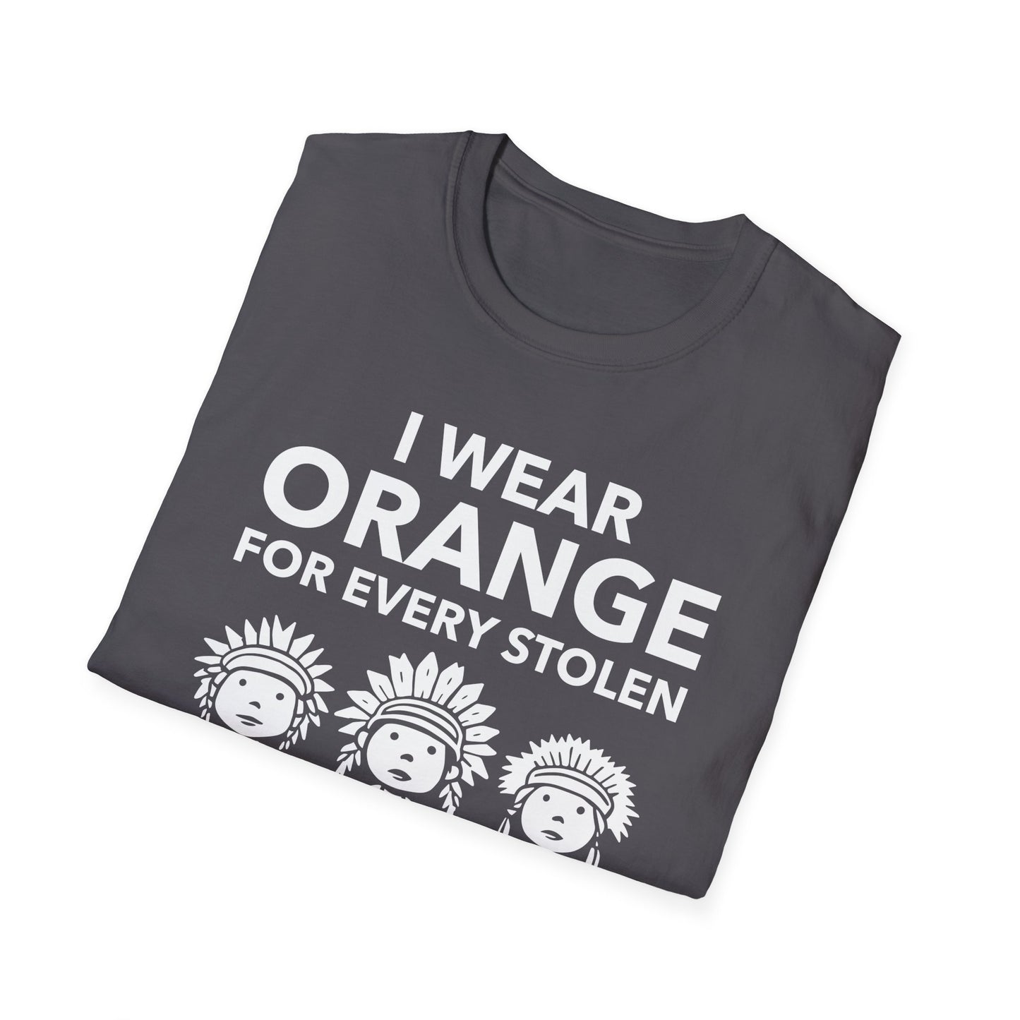 I Wear Orange for Every American Native Child Indian Pride T-Shirt for Men Women