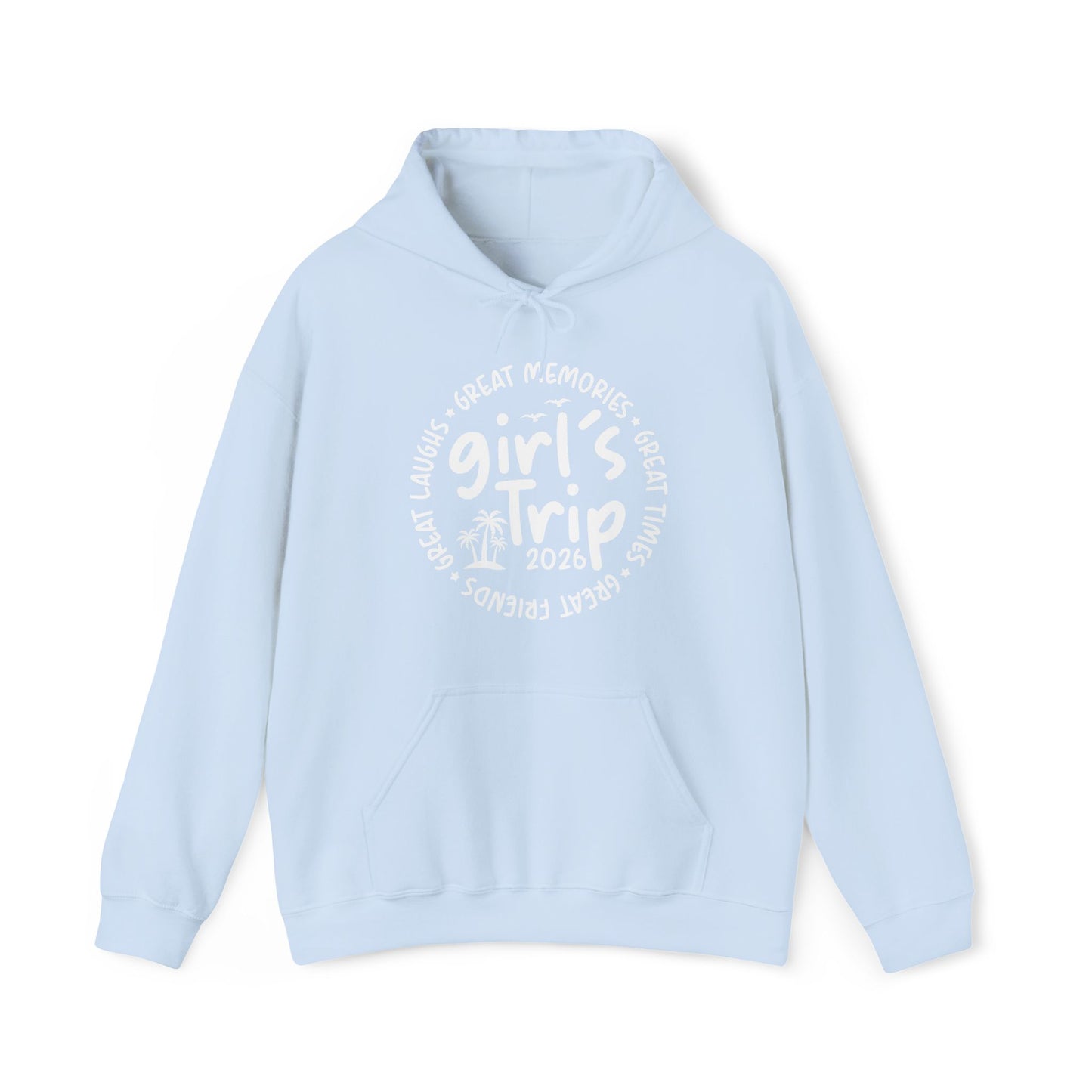 Girl's Trip 2026 Memories Friends Trip Matching Vacation Hoodie For Men Women Hoodie