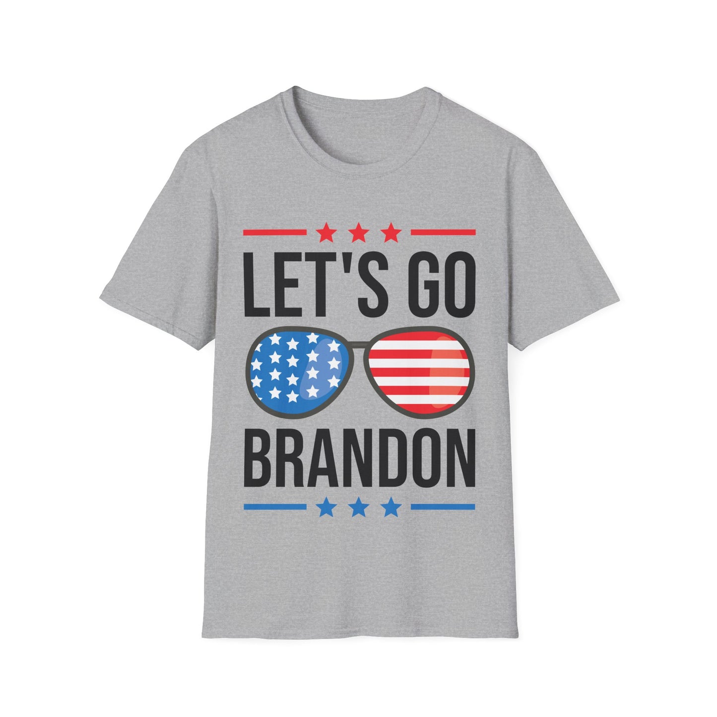 Vintage Old American  Lets Go Brandon Sunglasses T-Shirt Men Women