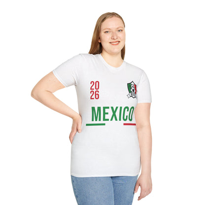 Mexico Soccer Jersey Tee Flag Football Gift 2026 T-Shirt
