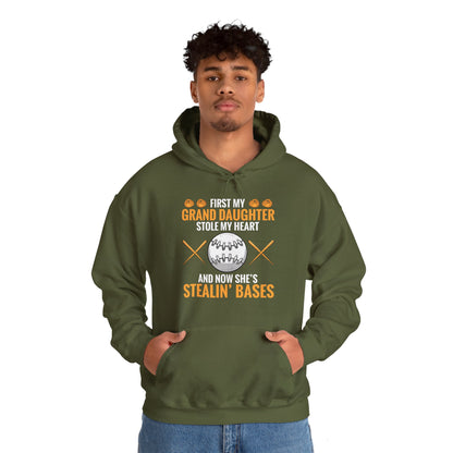 My Granddaughter Plays Softball Baseball Funny Grandparent Hoodie For Men Women Hoodie