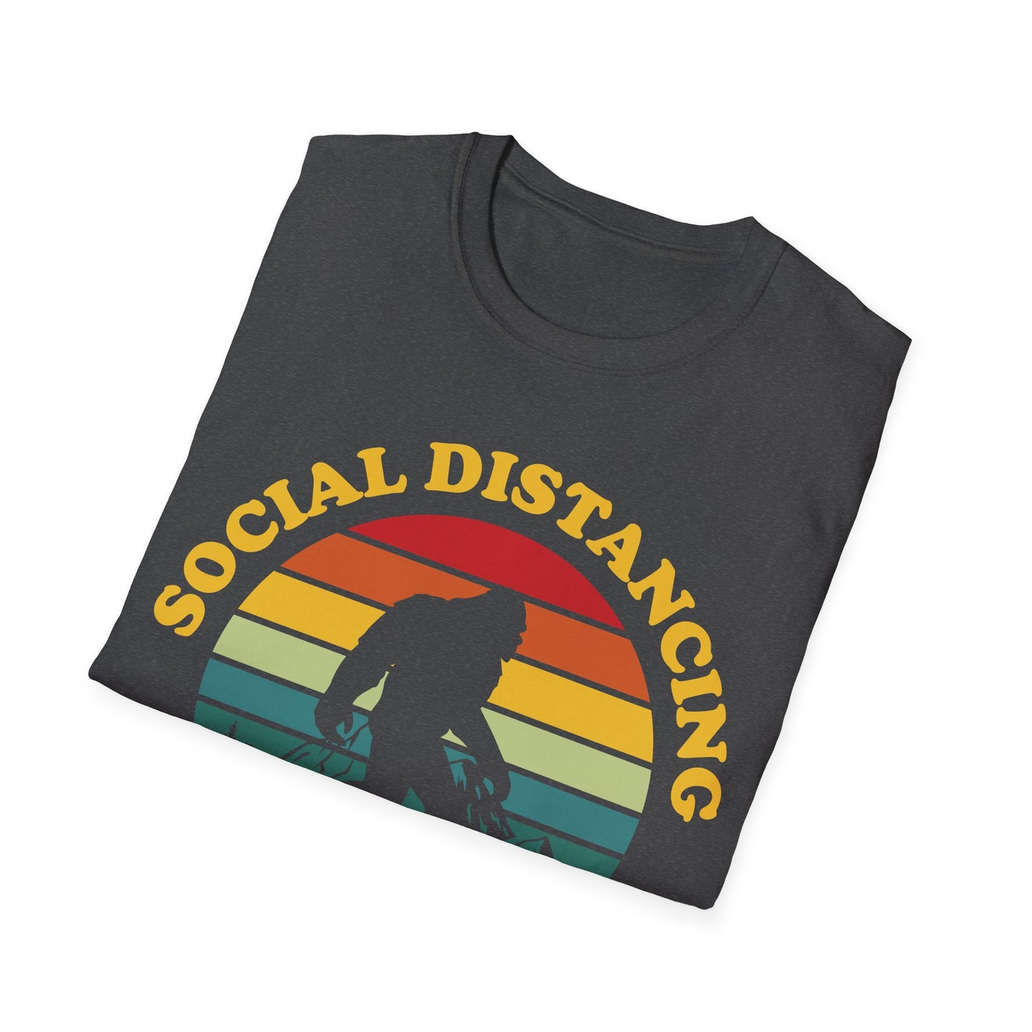 Bigfoot Social Distancing World Champion 2026 T-shirt For Men Women