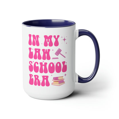 Retro In My Law School Era Future Lawyer Student School Coffee Mug For Men Women