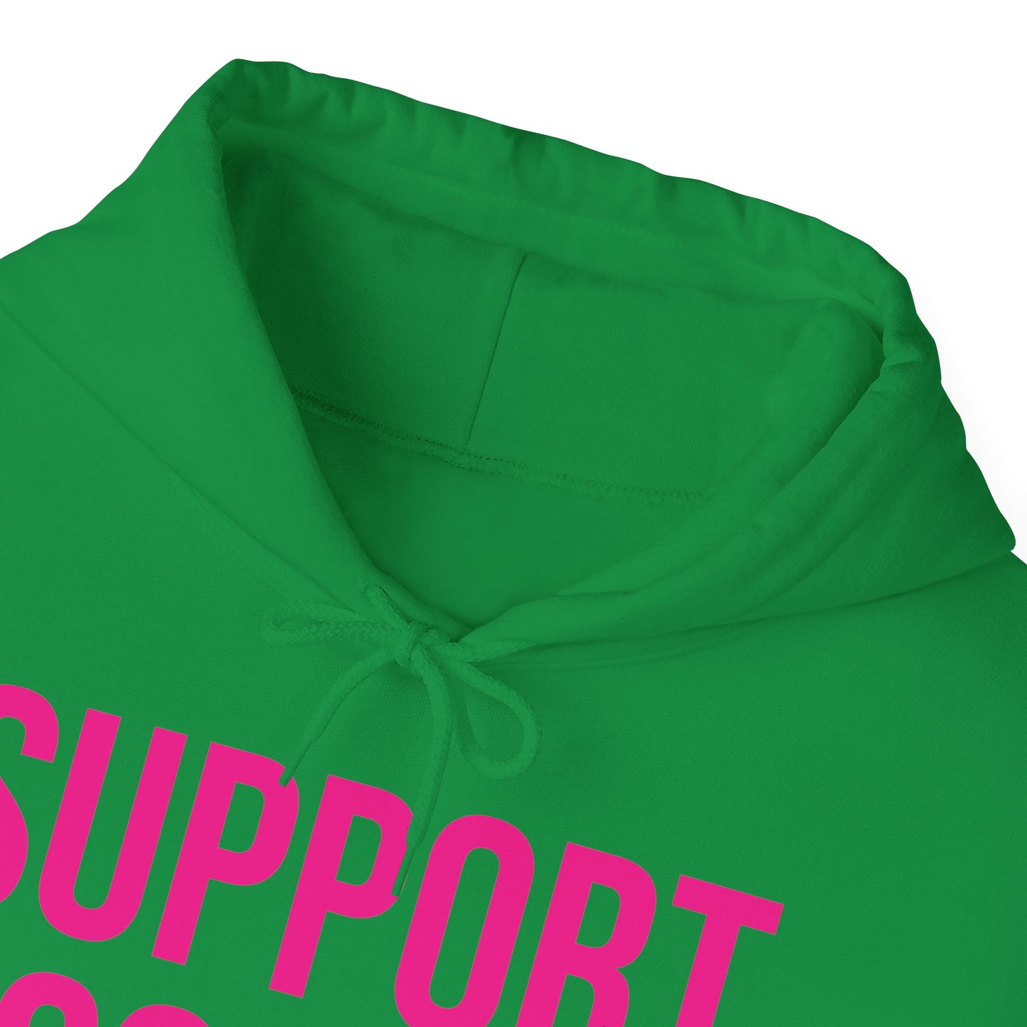Support Squad Breast Cancer Warrior Awareness October Pink Hoodie