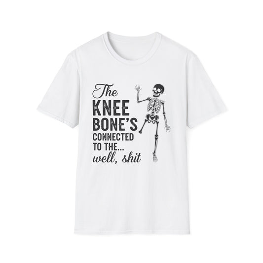 The Knee Bone's Connected to The Well, Shit Amputee Gifts T-Shirt