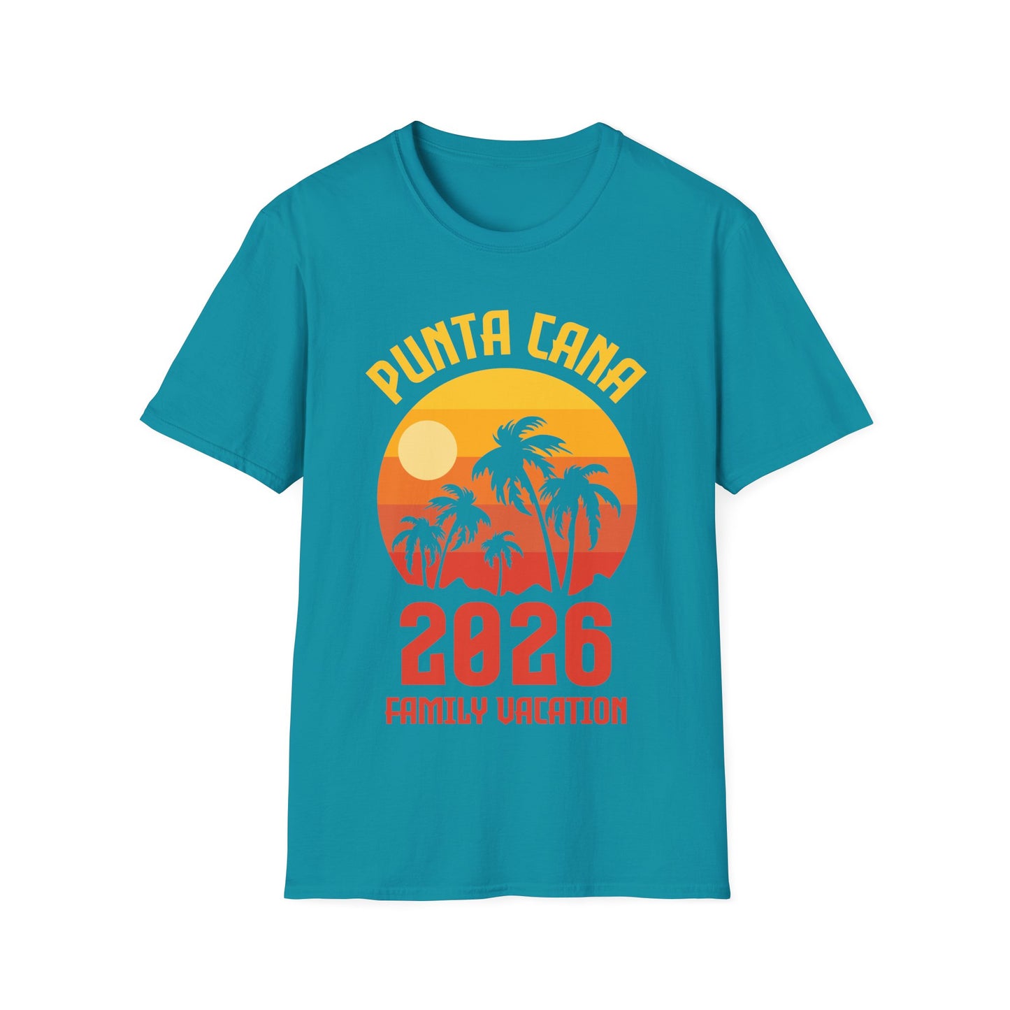Punta Cana 2026 Family Vacation Vacay Beach Summer Holiday T-Shirt